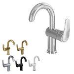 شیر روشویی علم دار کلار مدل آریا