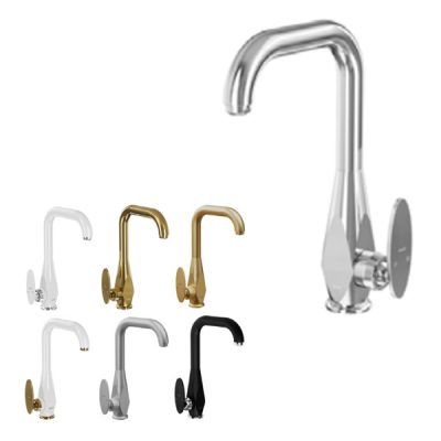 شیر روشویی علم دار کلار مدل برلیان