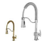 شیر ظرفشویی علم فنری کلار مدل نیو فلت