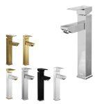 شیر روشویی پایه بلند کلار مدل فلت