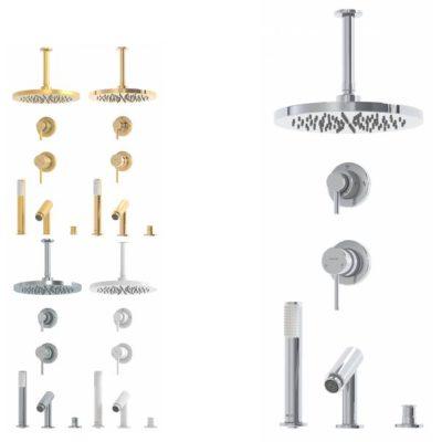 شیر حمام توکار کلار مدل لاکچری فلور تیپ 5