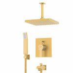 شیر حمام توکار کلار مدل کلاسیک فلت تیپ 4