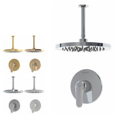 شیر حمام توکار کلار مدل کلاسیک فلور تیپ 1