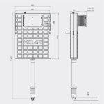 فلاش تانک توکار ایرانی کلار